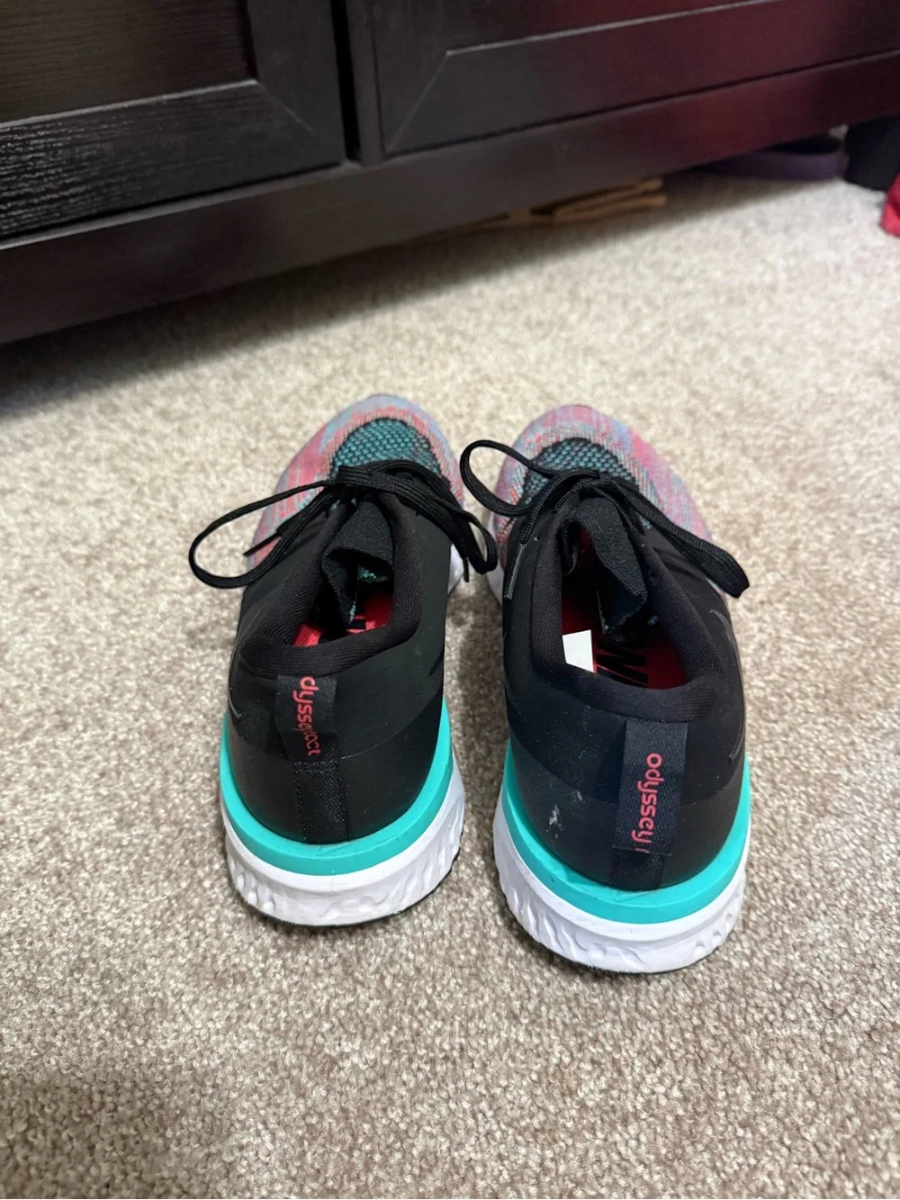 Nike Odyssey Multicolor Knit Running Sneakers